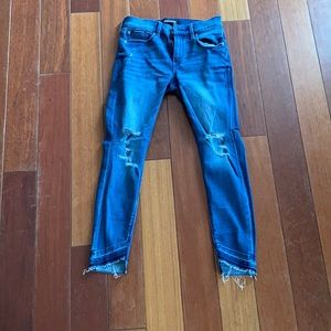 Express cropped jeans